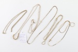 Lot of 14kt Yellow Gold Chains