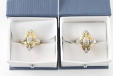 Lot of 2 Diamond Rings