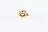 Ladies Gold Nugget Ring