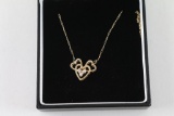 Ladies Tri-Heart Pendant