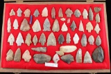 Lot Of Large Arrow Head Points
