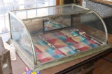 Antique Bowfront Showcase