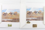 Lot Of Two Collector Duck Stamp Prints