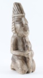Mayan Clay Stone Sculpture