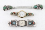 Lot of 3 Navajo Watchband