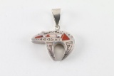 Zuni Bear Fetish Pendant