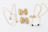 Yellow Gold Jewelry Lot