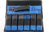 Blue Magazine Storage Case