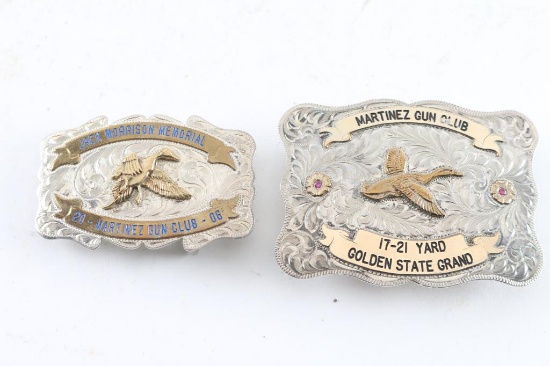 Lot of 2 Belt Buckles
