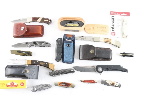 Bonanza Lot of Folding Knives