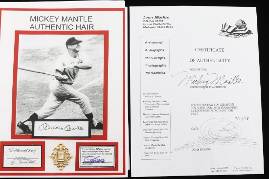 Mickey Mantle's Hair