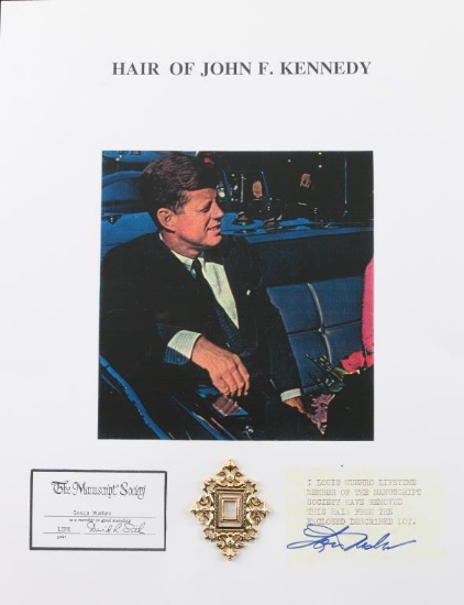 John F Kennedy's Hair