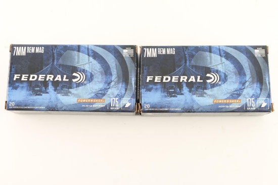 Lot Of 7mm Rem Mag Ammo