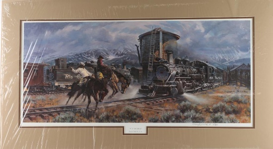 Fine Art Print Of Train