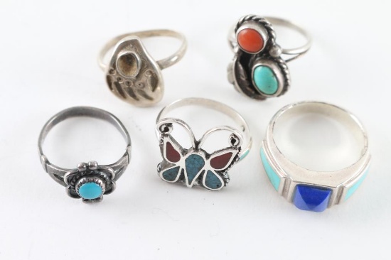 Lot of 5 Rings