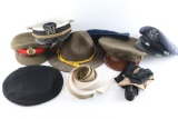 Military Hat Lot.