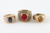 Collection of 3 Mens Rings