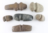 Lot Of 7 Axe Heads