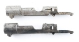 Lot of 2 Stripped Mauser Receivers