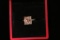 Champagne Color Rectangular Diamond Ring