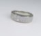 Exceptionally Fine Quality Platinum Diamond Ring