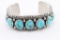 7 Stone Navajo Turquoise Cuff