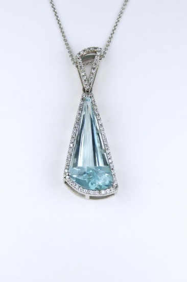Stunning Fantasy cut Aquamarine