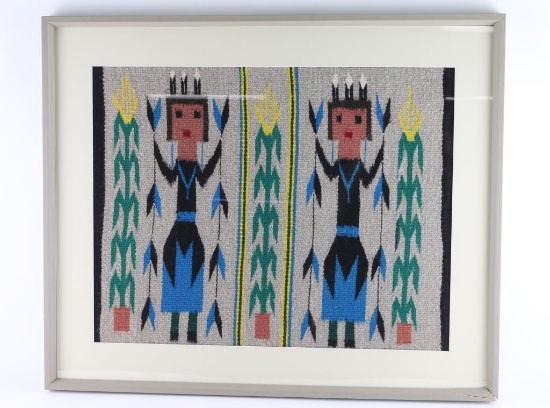 Two Figure Yei Rug