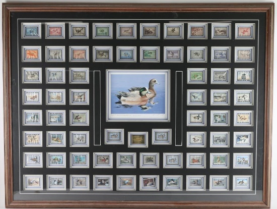 Ducks Unlimited 50th Anniversary Stamp Collection