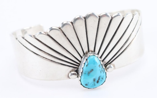 Large Navajo Cuff Braclet