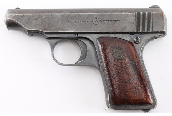 Deutsche Werk Ortgies .32 Acp. SN: 155414