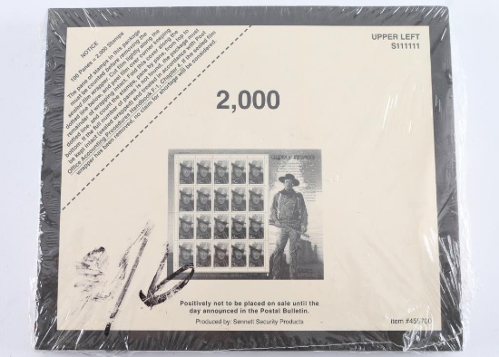 Lot Of John Wayne Stamps