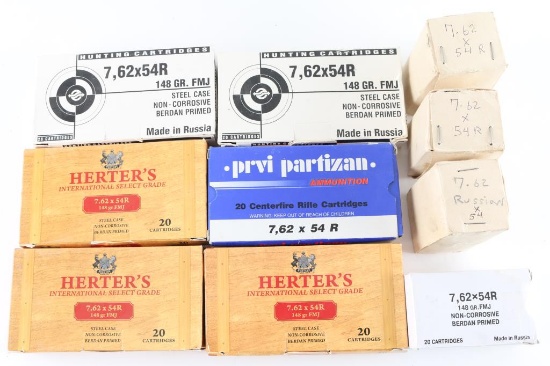 Lot Of 7.62x54R Rounds