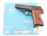 Mauser/Interarms HSc .380 ACP #01.24242