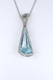 Stunning Fantasy cut Aquamarine