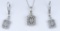 Lovely Art Deco Inspired Diamond Pendant
