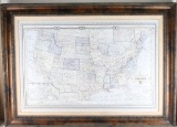 Large Reproduction US Map