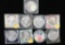 Lot of 9 Silver Coins