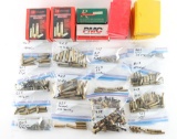 Lot of Casings and Plastic Ammunition Boxes