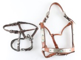 Collection of 2 Show Halters