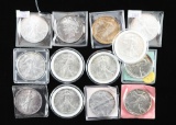 Lot of 13 Silver Dollars