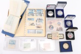 Lot of Collectible Coins & Stamps