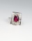 Exquisite Antique Ruby & Diamond Ring
