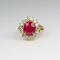Exquisite Ruby and Diamond Ring