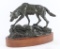 Original Fine Art Coyote Bronze