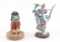 Lot Of Two Wooden Hopi Kachina's
