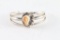 Elk Ivory & Sterling Cuff Bracelet