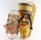 Lot Of Two Indian Art Baby Cradles