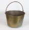 Antique Brass Bucket