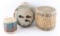 Collection of 3 Drums